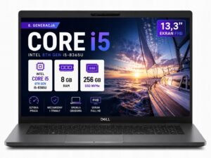 Dell Latitude 5300 – Intel Core i5-8365U | 8 Go RAM | SSD 256 Go | Écran 13,3” Full HD | Windows 11 Pro