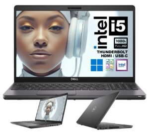 Dell Latitude 5500 – Intel Core i5 | 8 Go RAM | SSD 256 Go | Écran 15,6” Full HD