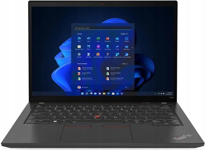 Lenovo ThinkPad P14s Gen 1
Une station de travail mobile pensée pour les professionnels.